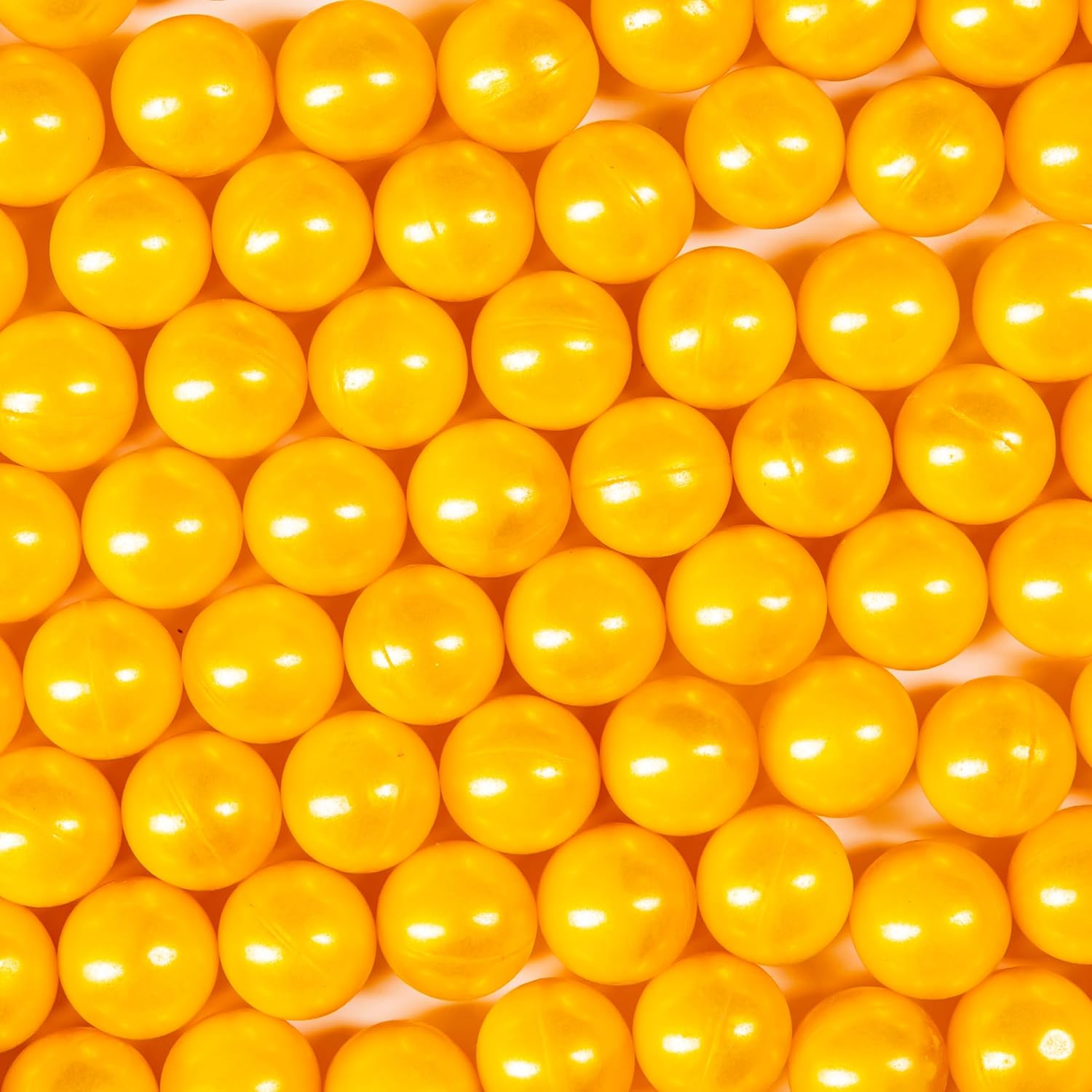 HK Army Scented Paintballs, Pineapple Punch, 500 Count | Level 3 Premier Grade .68 Caliber with Metallic Yellow Shell & Bright Yellow Fill | High Accuracy, Eco-Friendly Paintball for All Conditions