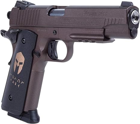 SIG SAUER 1911 Spartan CO2 4.5mm Steel BB CaliberSemi-AutoAirPistol w/16rdBB Mag