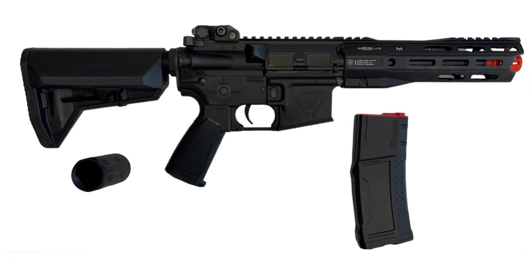 EMG Strike Industries "Sentinel" AR-15 Airsoft AEG(Black / 8.5" Rail / Gun Only)