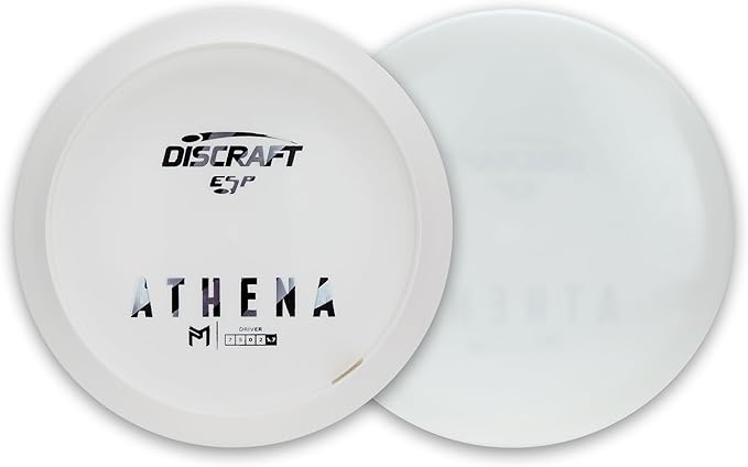 Discraft Paul McBeth Bottom Stamp White ESP Athena Driver 173-174 grams