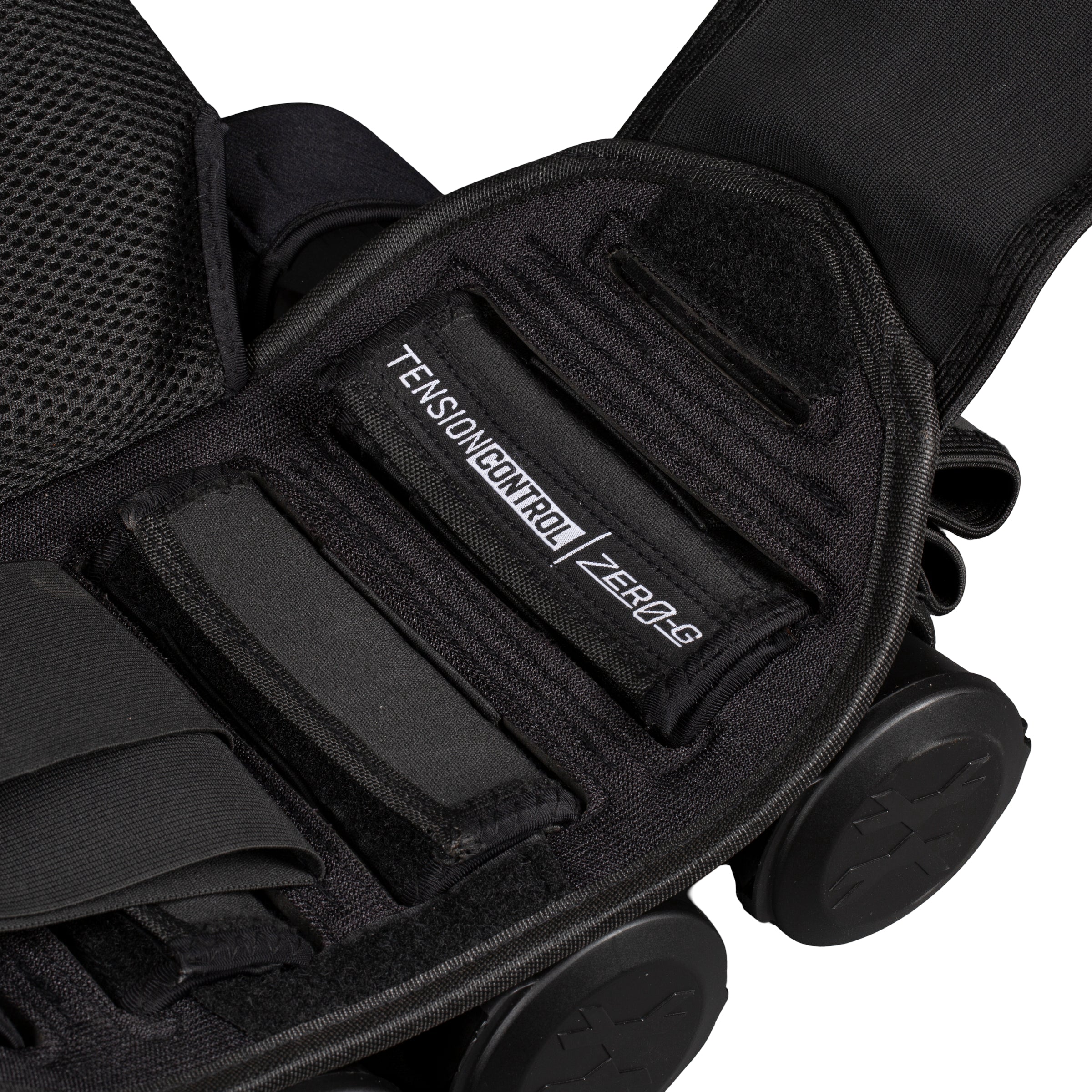 HK Army Zero-G 2.0 Strapless Harness - 4+3+4 (Black/Black)