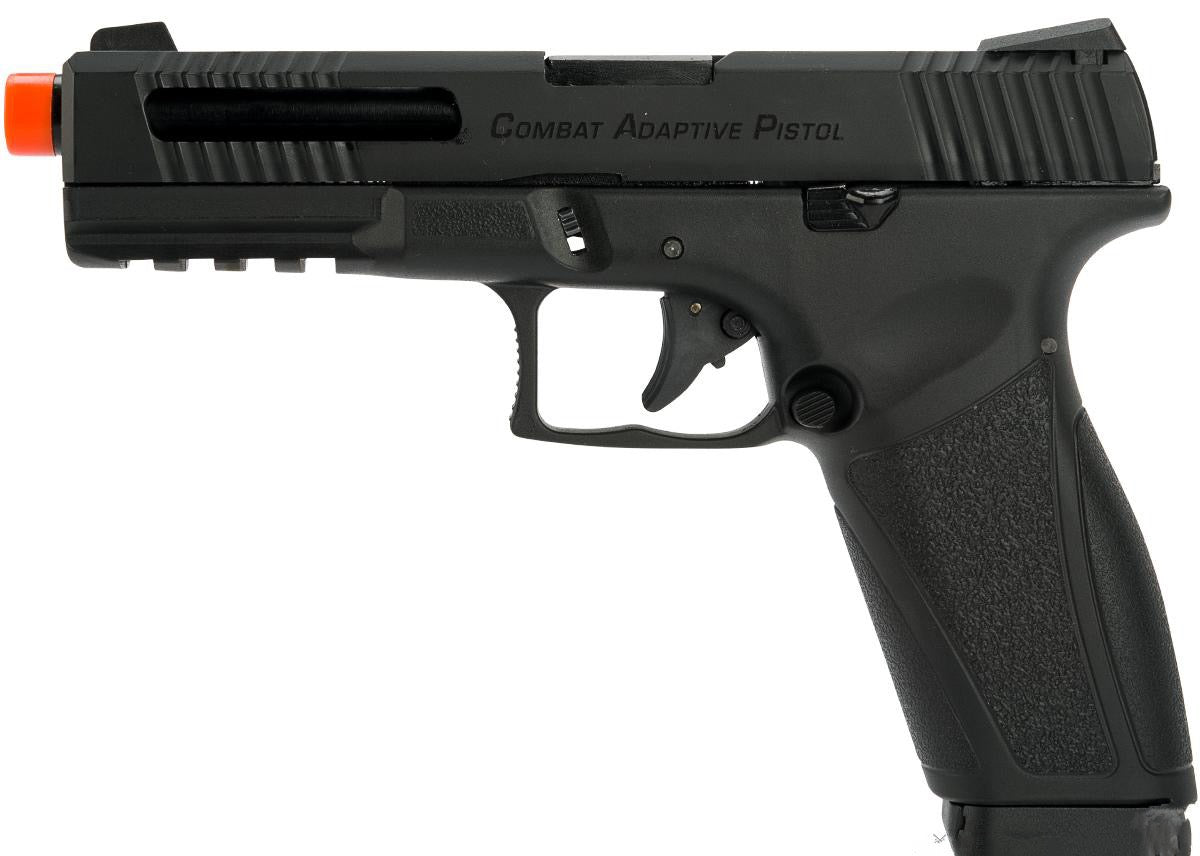 APS A-CAP Combat Adaptive Pistol CO2 Powered Airsoft Blowback Pistol - Black