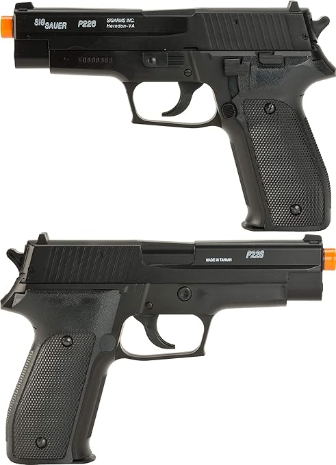 Evike Swiss Arms 226 Collector's Edition Airsoft BB Spring Powered (Black)