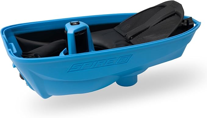 VIRTUE Spire IR² Electronic Paintball Loaders/Hoppers -SE Speed Feed Black Cyan