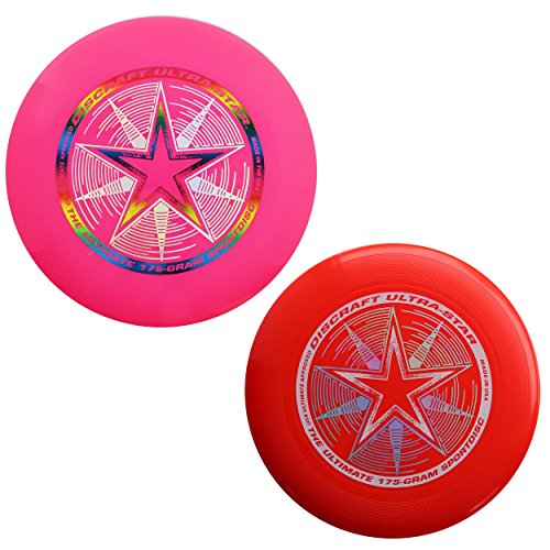 Discraft 175 Gram Ultra Star Sport Disc - 2 Pack
