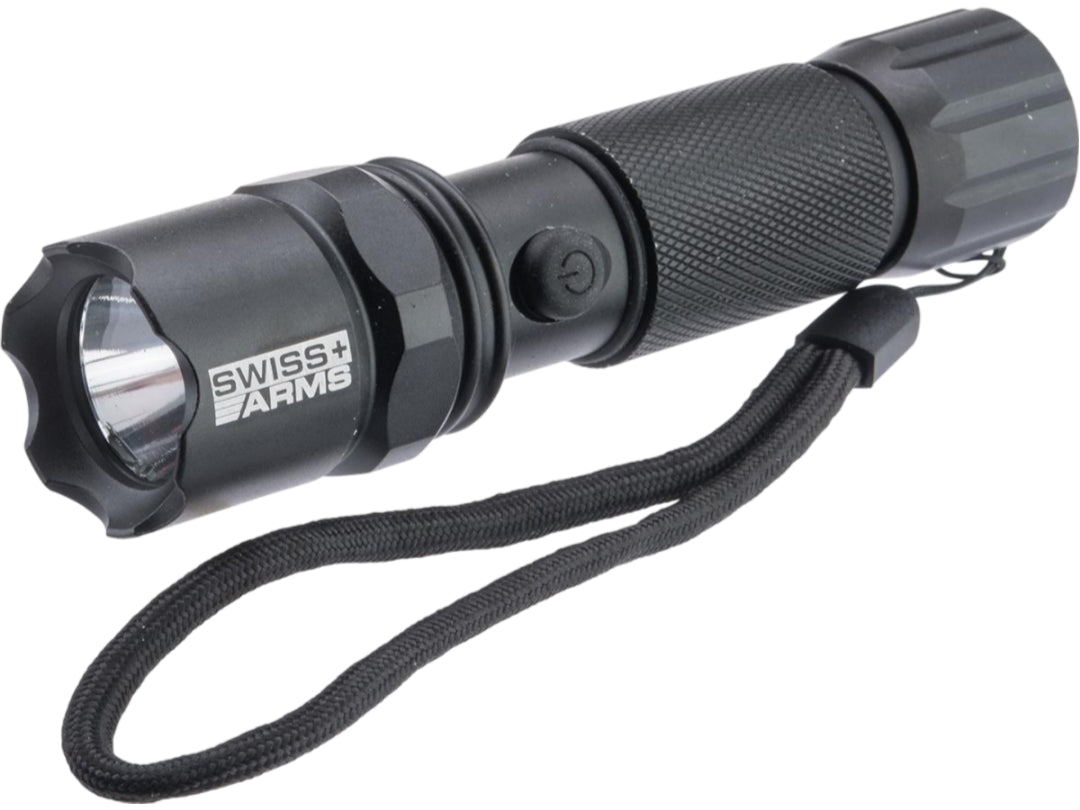 Swiss Arms 100 Lumen Night Operations Green Rechargeable Handheld Flashlight
