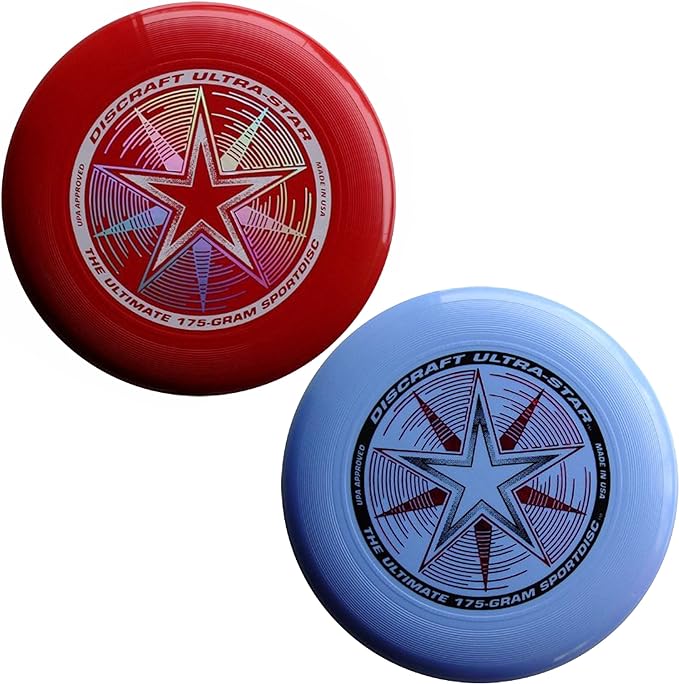 Discraft 175 Gram Ultra Star Sport Disc - 2 Pack