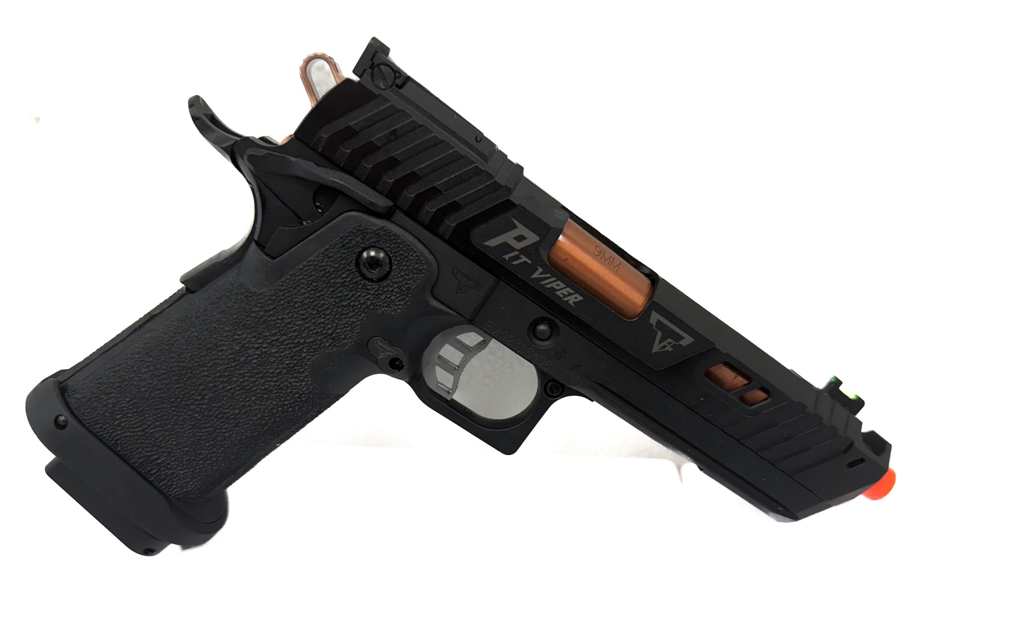 EMG TTI Licensed Pit Viper GBB Airsoft Training Pistol (Standard / Green Gas)