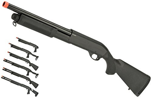 Evike CYMA M870 3-Round Burst Multi-Shot Airsoft Shotgun (Full Stock CQB Metal)