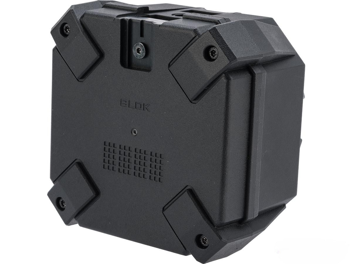 Evike Angel 2000 Round Blok Firestorm Airsoft AEG Drum Flashmag Black/Body Only