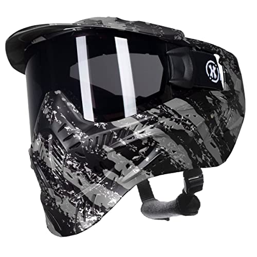 HK HSTL Paintball Goggle with Thermal Lens Fracture Black/Grey
