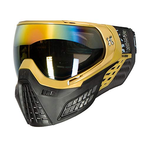 HK Army Paintball KLR Thermal Anti-Fog Mask/Goggles (Blackout Gold)