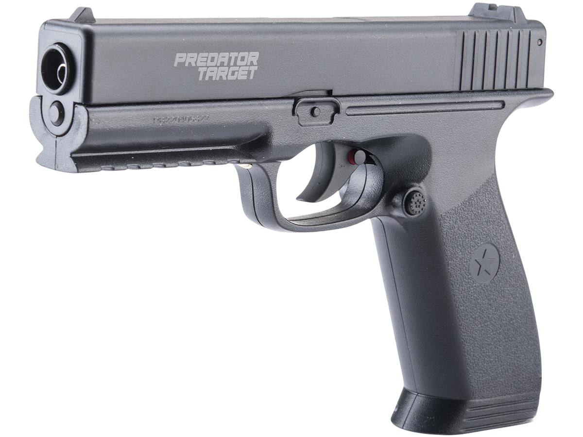 Matrix Predator Target 4.5mm CO2 Airgun Air Pistol (Color: Black / Gun Only)