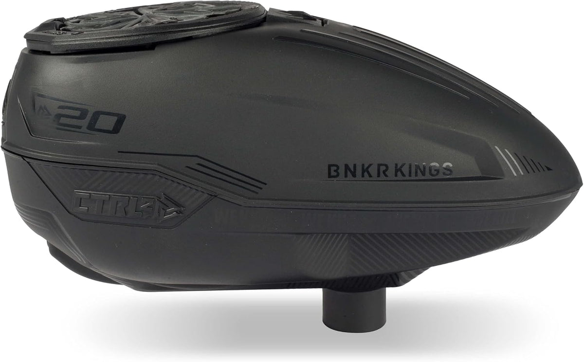 Bunkerkings CTRL2 Electronic Paintball Loader/Hopper (Black)