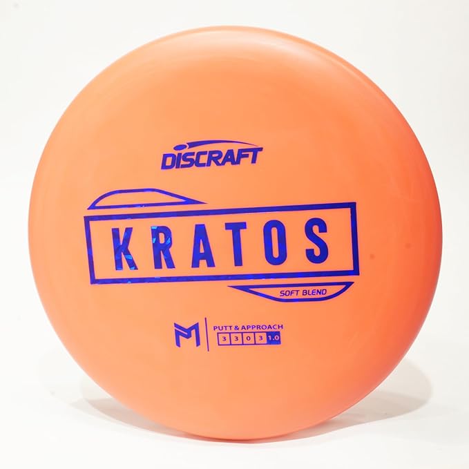 Discraft Paul McBeth Soft Kratos Disc Golf Putter & Approach Disc - 173-174g