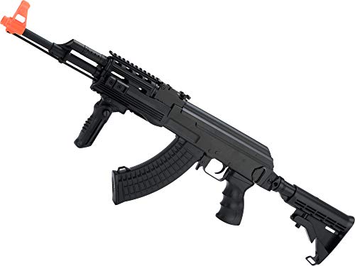 Evike Airsoft - CYMA Sport Airsoft Tactical AK AEG with Retractable Stock