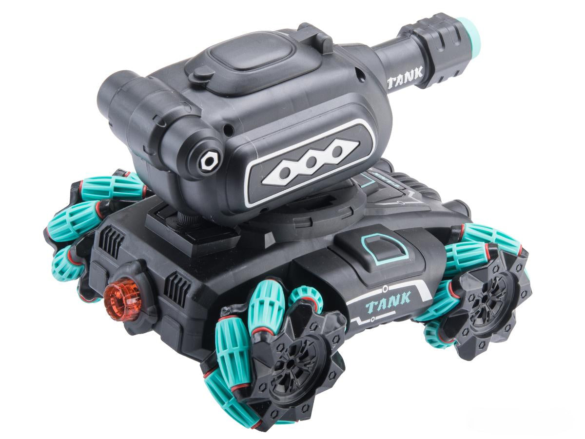 2.4G 1:16 RC "Water Bomb" Tank w/ Gel Ball Blaster Cannon (Color: Black)