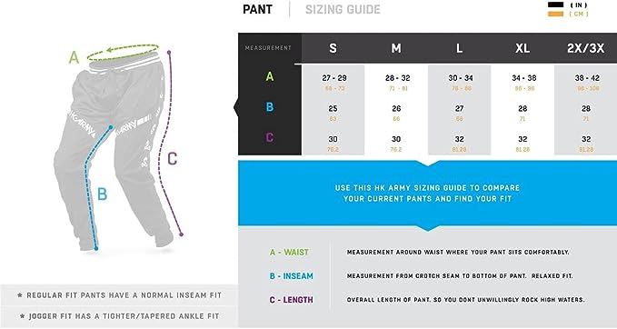 HK Army TRK Air Paintball Joggers -Tactical - Medium