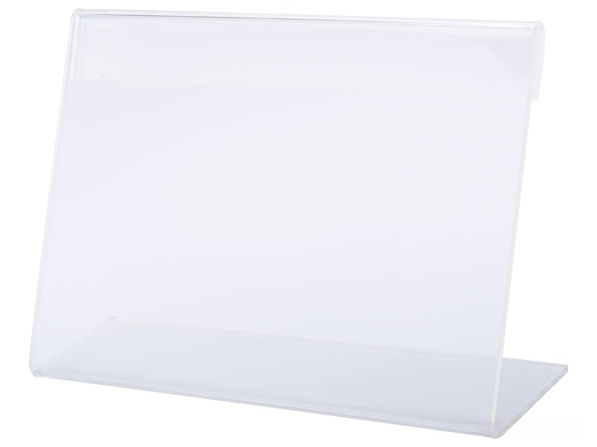 Brinyte Acrylic Display Sign Holder (Size: 5.9" x 3.9")