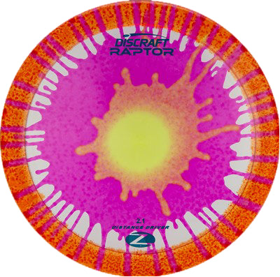 Discraft Raptor Elite Z Fly Dye Golf Disc, 170-172 Grams