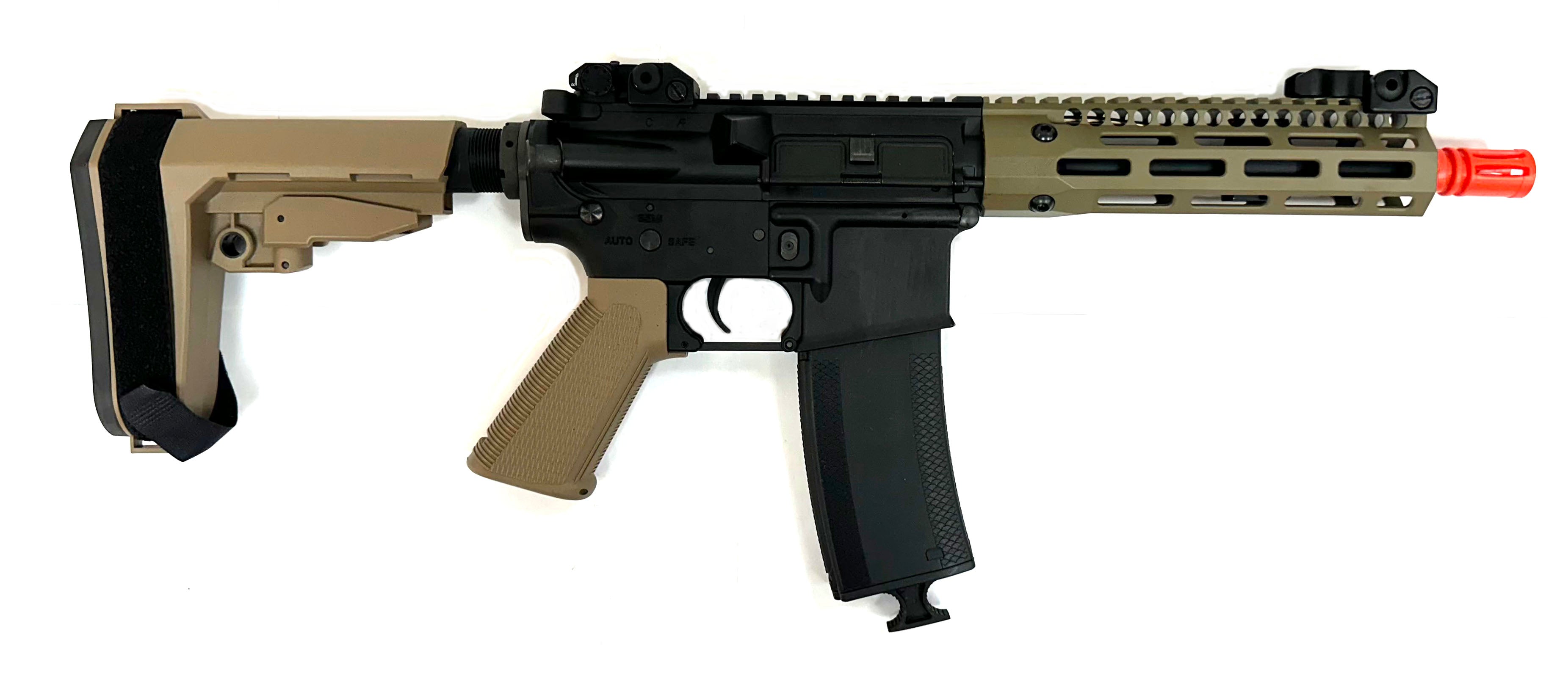 EMG Troy Industries Licensed SOCC M4 Carbine M-LOK AEG (7.6" RIS / Dark Earth)