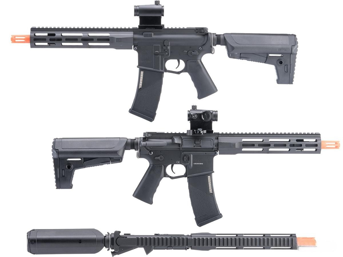 Krytac Alpha CRB-M Airsoft AEG Rifle (Model: Black / Gun Only)