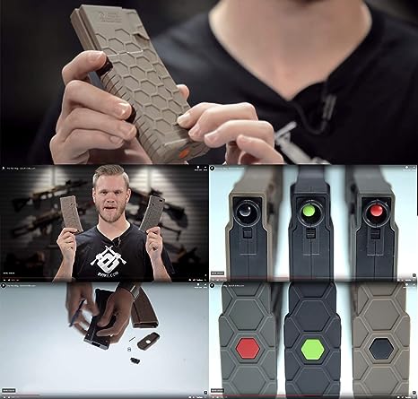 Evike Hexmag Airsoft HexID (4 x Hexgon Latchplates / 4 x Followers) (Dark Earth)