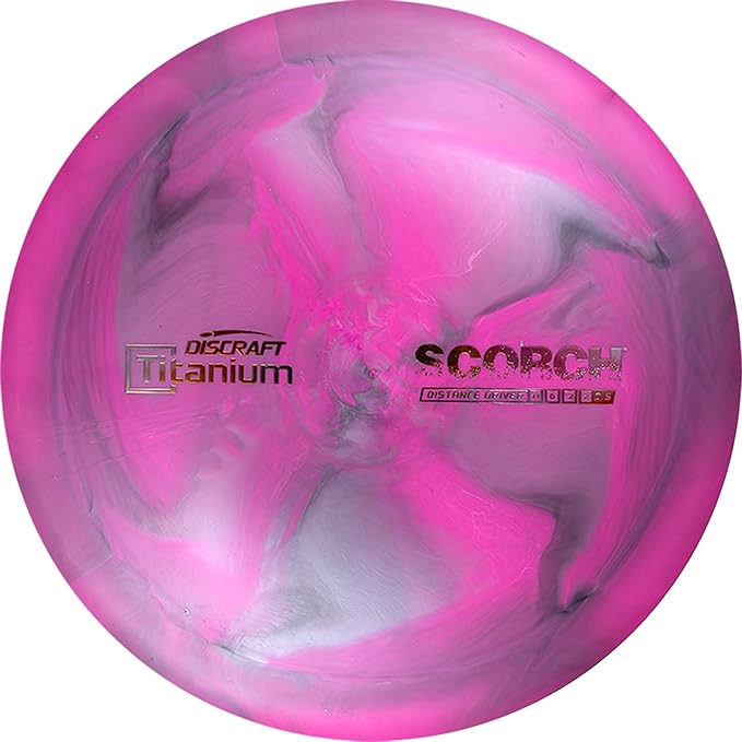 Discraft Swirl TI Scorch 170-172 Gram Distance Driver Disc Golf Disc