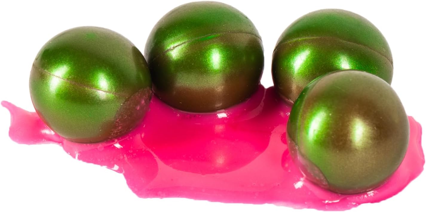 HK Army Scented Paintballs, Watermelon Blast, 500 Count | Level 3 Premier Grade .68 Caliber with Metallic Blue Shell & Bright Pink Fill | High Accuracy, Eco-Friendly Paintball for All Conditions