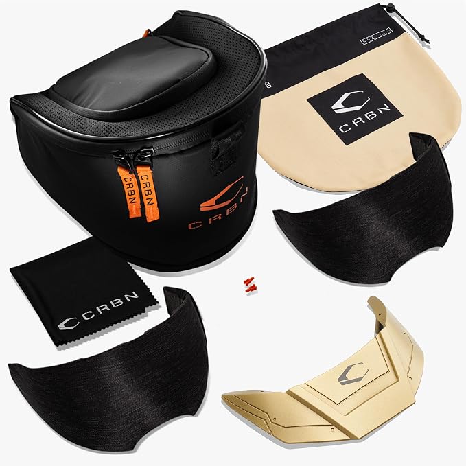 CRBN Paintball Zero GRX Goggle - Less Coverage (ELMT Gold)