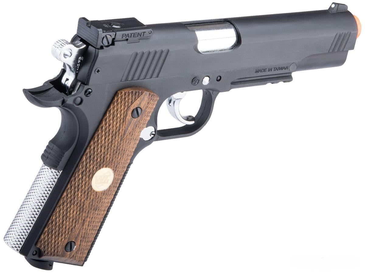 500 fps new full metal wg airsoft m 1911 gas co2 hand gun pistol