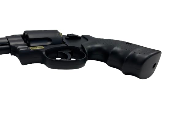 Valken Infinity 357 Airsoft Revolver Pistol w/ 6 Cartridges - Green Gas Gun in Black