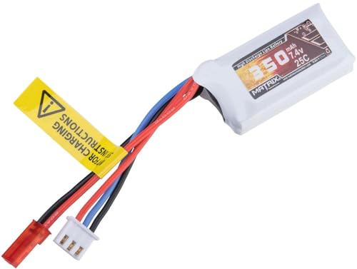 Evike Airsoft - Matrix 7.4V Micro LiPo Airsoft Battery (Configuration: 350mAh / JST Plug)
