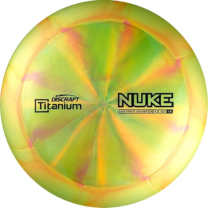 Discraft Swirl TI Nuke 173-174 Gram Distance Driver Disc Golf Disc