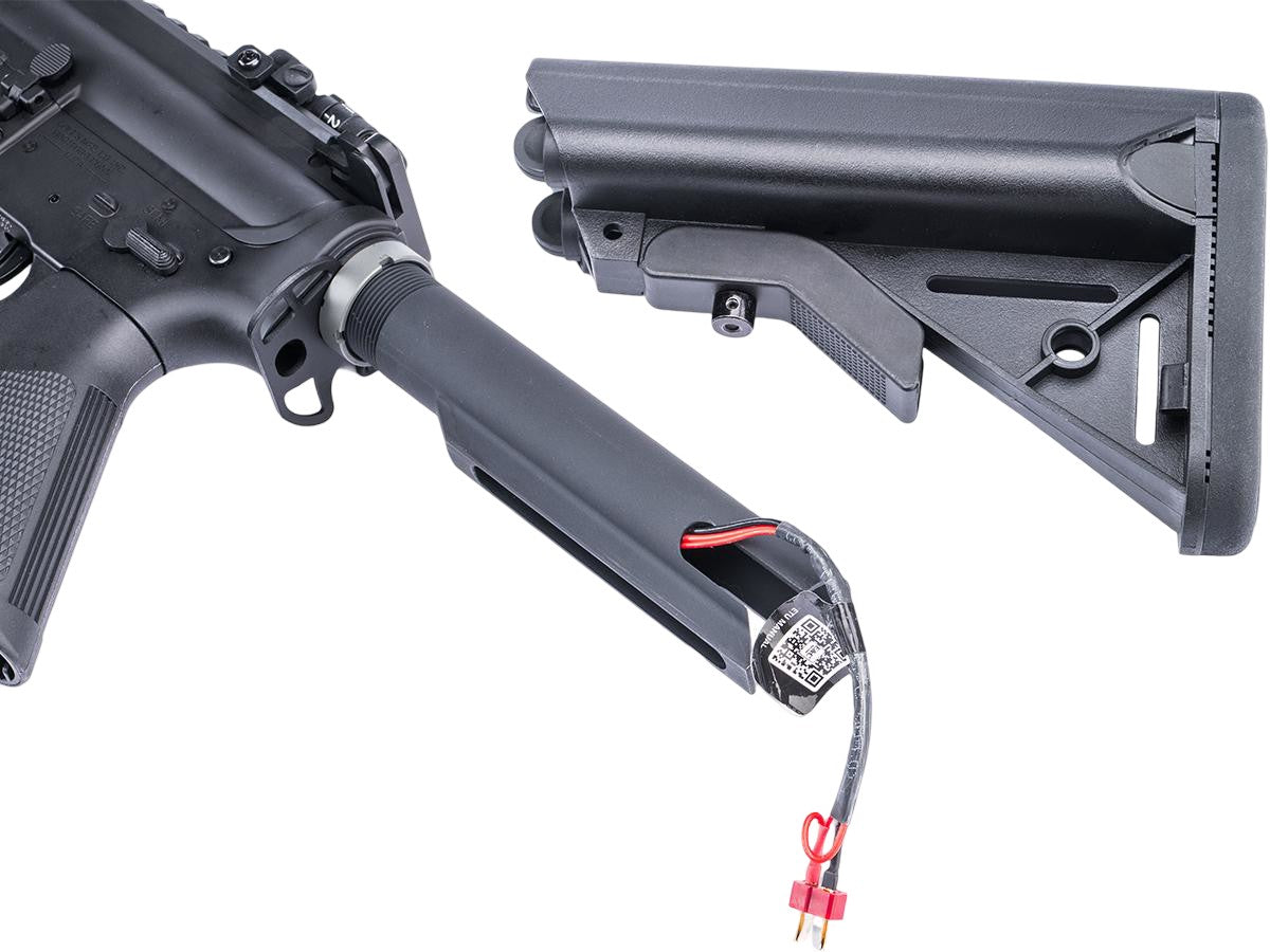 Cybergun Colt Lic M4 AEG Airsoft Rifle w/ E-Shooter MOSFET by E&C (M4A1 CQB/BLK)