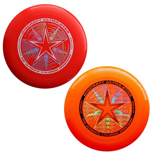 Discraft 175 Gram Ultra Star Sport Disc - 2 Pack