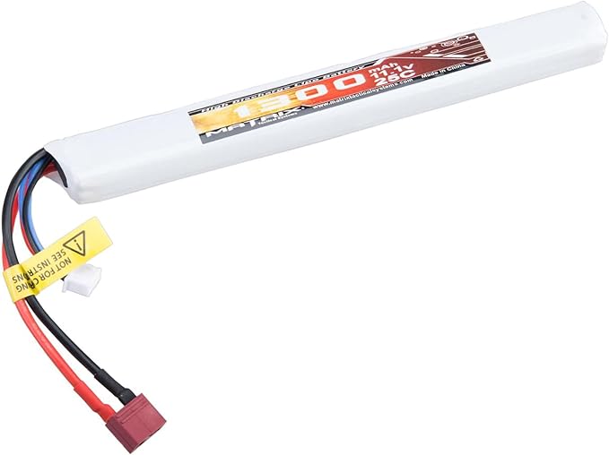 Evike Matrix 11.1V Stick Type Airsoft LiPo Battery (1300mAh - 25C / Deans)