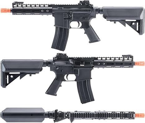 Evike Airsoft - MatrixGBB GasBlowbackAirsoftRifle w/ReinforcedWA System(Mlok 7")