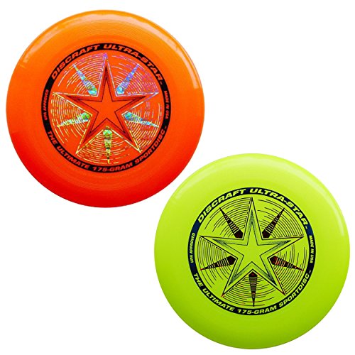 Discraft 175 Gram Ultra Star Sport Disc - 2 Pack