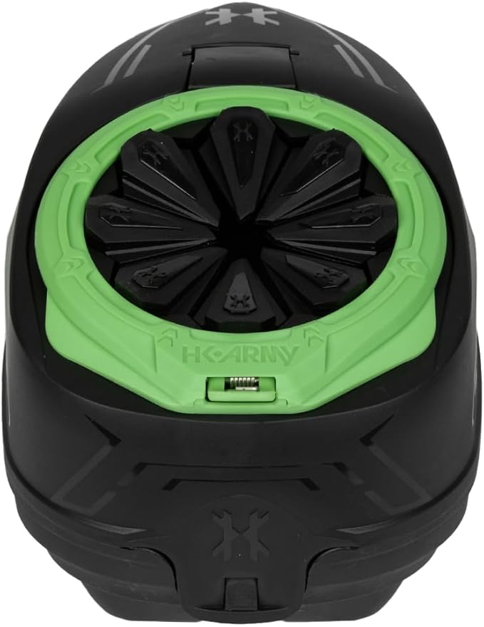 HK Army Sonic Plus Paintball Loader and Speed Feed 16+ BPS Hopper(Blk/NeonGreen)