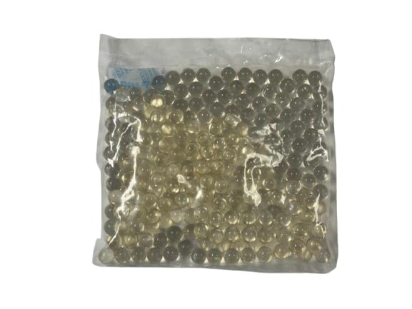 3Skull .43 Caliber Clear Shell Clear Fill Paintballs Training 250ct