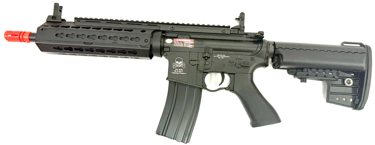 CYMA Sport Keymod-S Full Metal M4 Airsoft AEG (Black / 10.5" Barrel / 9.5" RIS)