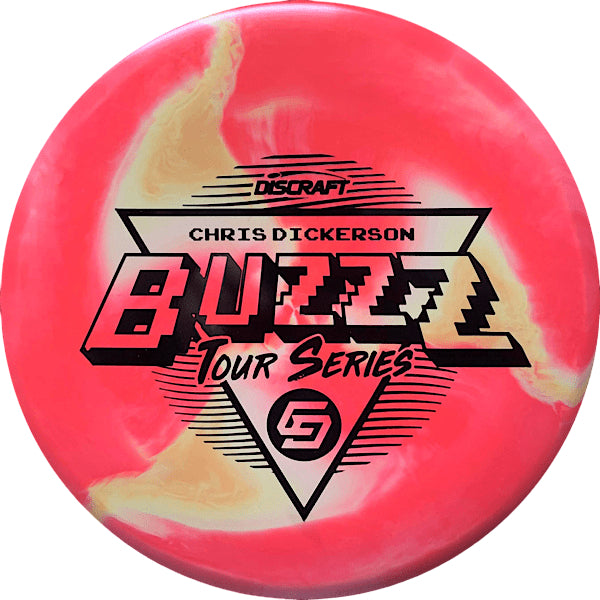 Discraft 2022 Tour Series Chris DickersonSwirl ESP BuzzzMidrangeGolfDisc-170-172