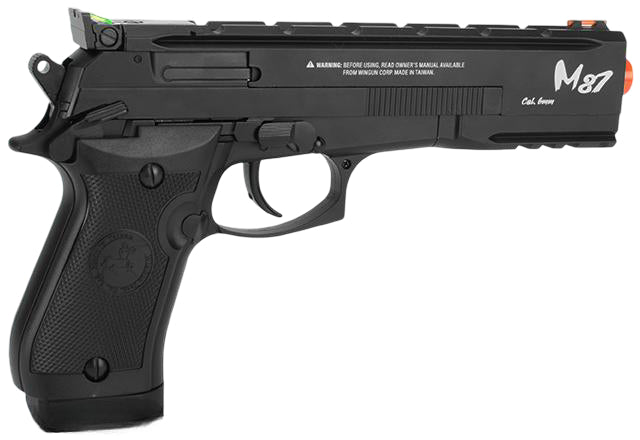 Win Gun Full Metal 500 FPS M9 Archer CO2 Gas Blowback GBB Airsoft Pistol