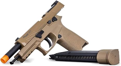 Airsoft Proforce M17, 6mm, 5.5", 21rd, CO2 Power Source, Coyote Tan