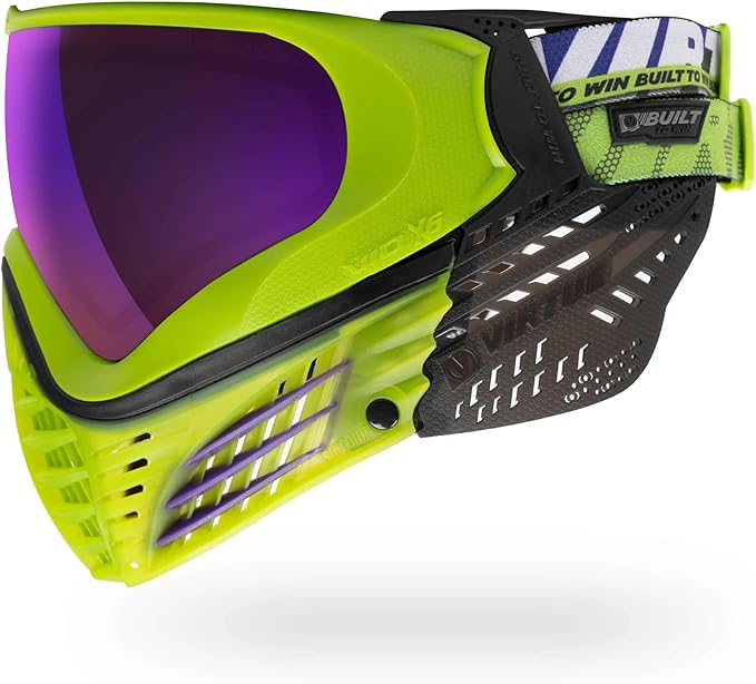 Virtue VIO X6 Thermal Paintball Goggles/Masks (Acid Black)