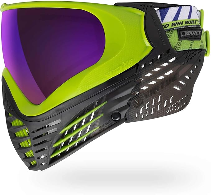 Virtue VIO X6 Thermal Paintball Goggles/Masks (Acid Black)