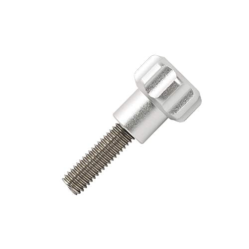 Exalt EMEK/ETHA 2 Paintball Feedneck Thumbscrew (Silver)