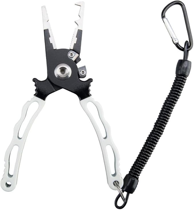 Fishing.Evike Professional "Tracer-Knight" Glow-in-the-Dark Sea-Ready Fishing Pliers