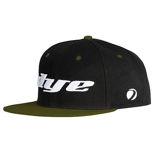Dye HAT Logo LRG SNAP Back-8 Colors (Black/Olive)